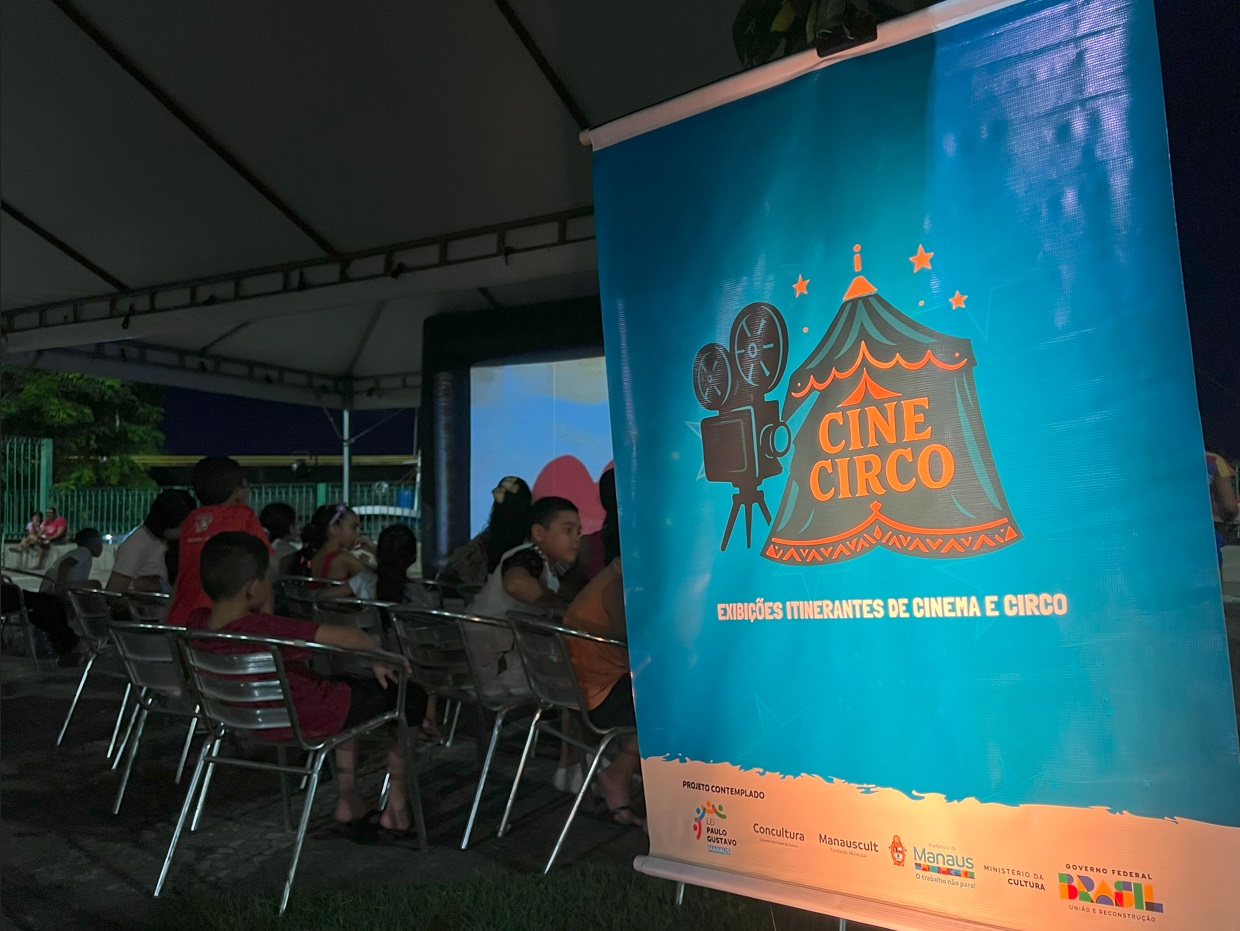 Cine Circo chega ao Centro de Convivência Padre Vignola na sexta-feira, 13/06