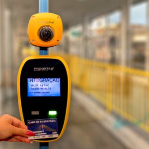 Ônibus do transporte coletivo de Manaus durante operação após mudança do vale-transporte Manaus