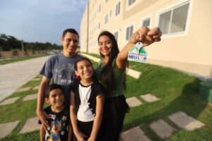 Conjunto habitacional do Programa Amazonas Meu Lar em Manaus.